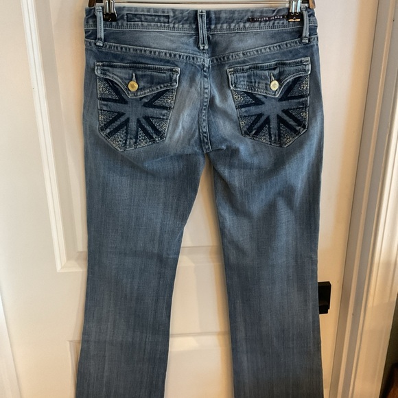 Vigoss Jean - Bootcut Medium Wash Denim Blue Jeans - Ladies Size 7 - Picture 4 of 11